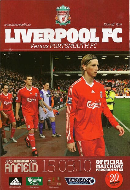 Liverpool FC v Portsmouth FC